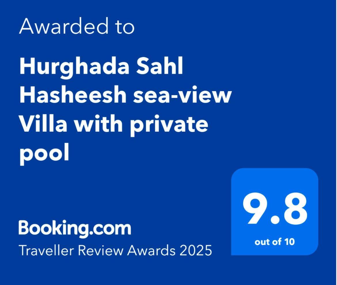Hurghada Sahl Hasheesh Sea-View Villa With Private Pool Exterior foto